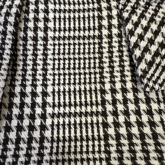 Choosy Black White Houndstooth Belted Jacket - Picture 10 of 15